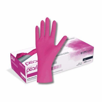 Guantes Nitrilo Rosa Magenta