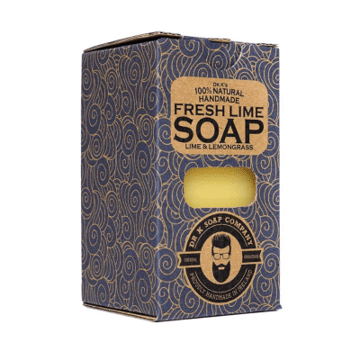 Jabón natural Corporal y Facial Dr K Soap Company Fresh Lime 225g