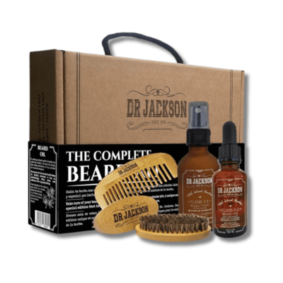 Pack Dr Jackson Aceite + Tónico + Cepillo y Peine para Barba