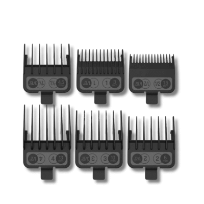 Pack de 6 peines guía con clip JRL Professional