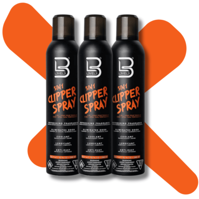 Pack de 3 LEVEL3 5 in 1 Clipper Spray