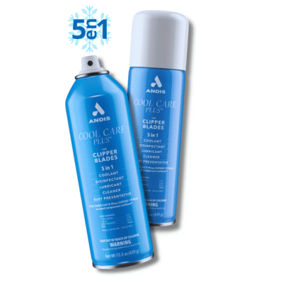 Spray Refrigerante y Desinfectante Andis Cool Care Plus 5 in 1 (439g)