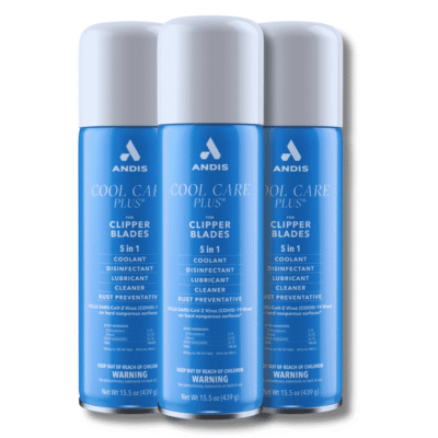 Pack de 3 Spray Refrigerante Andis Cool Care Plus 5 in 1 (439g)