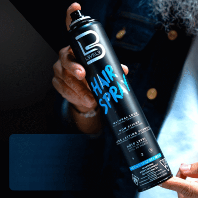 Laca Spray LEVEL3 Acabado Natural de Alta Fijación