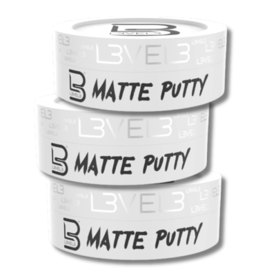 Pack de 3 Pastas Matte Putty LEVEL3 150ml