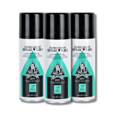 Pack 3 Spray desinfectante 5 en 1 Barber Care Cut 400ml