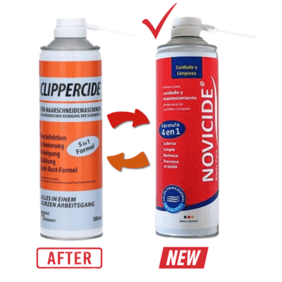 Spray Novicide Blade Care (Clippercide) Desinfectante y Refrigerante 500ml