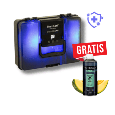 Caja desinfectante UV B-Safe Box de Steinhart