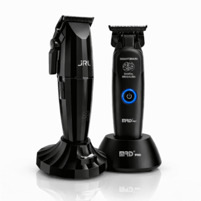 Combo Black Clipper JRL ONYX + Trimmer MRD Smart Brain